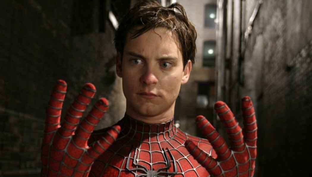 Domácí Tobey Maguire jako Peter Parker